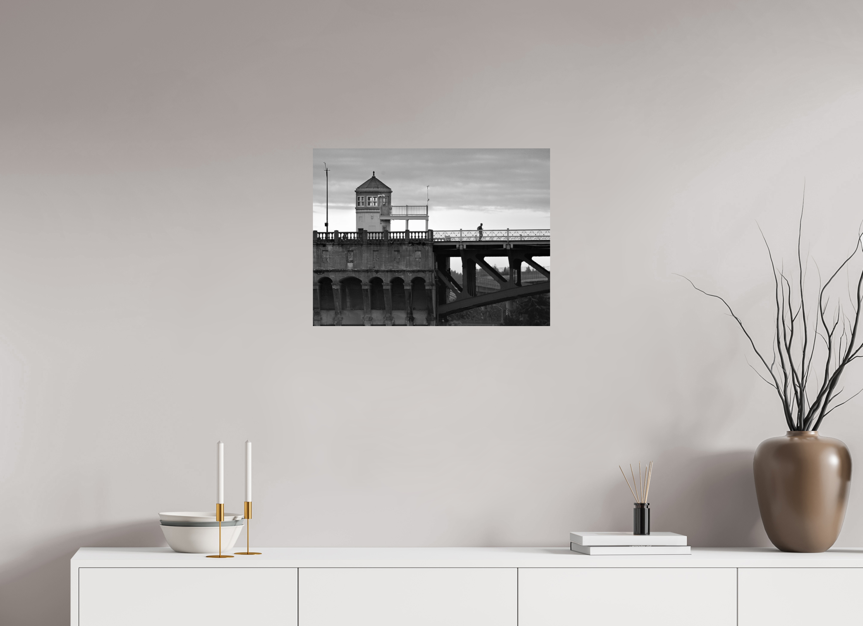 24 x 18″, Fine Art Print A Quiet Morning Crossing