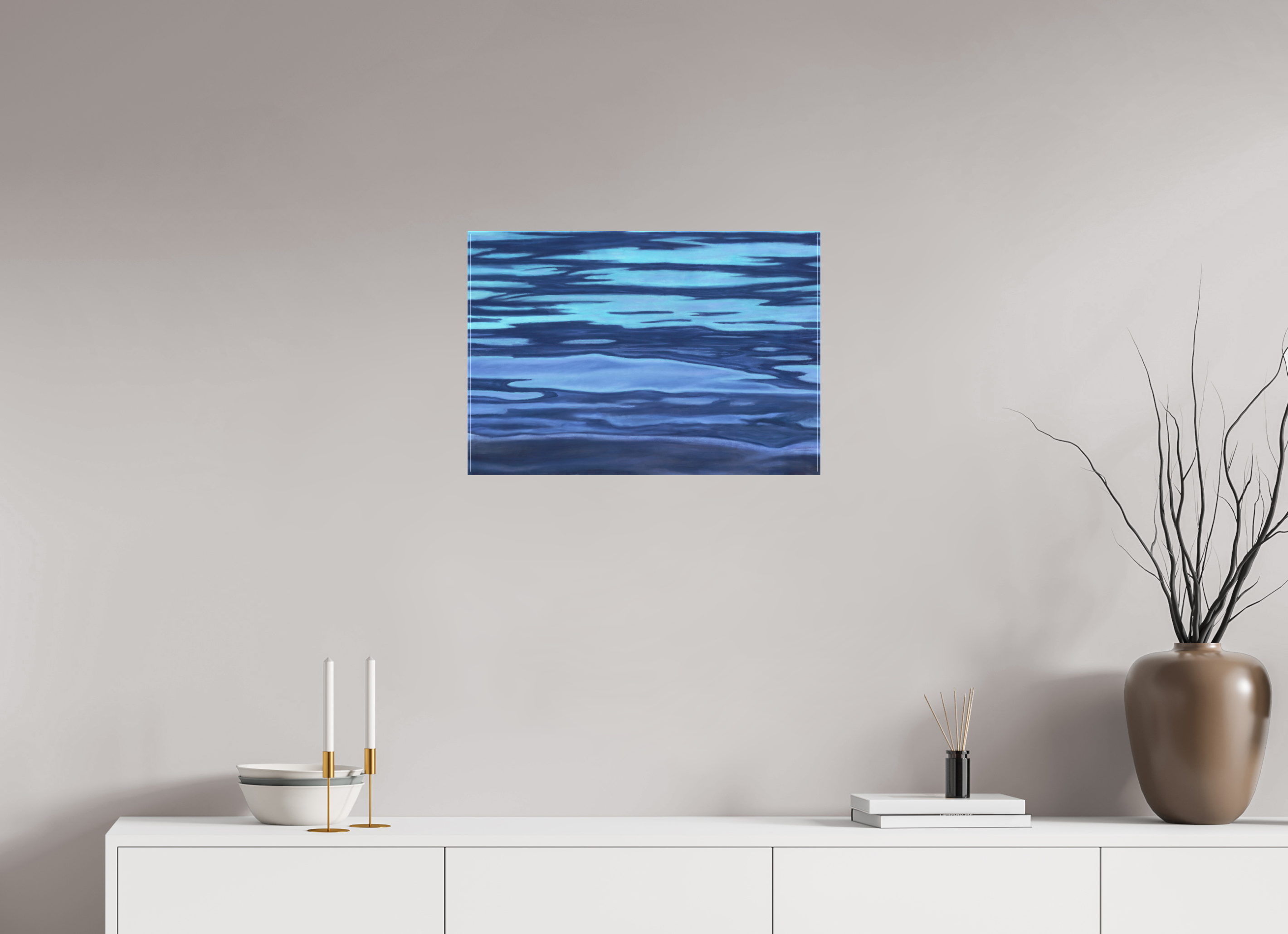23.3 x 16″, Canvas Matte Calm Day at Otter Rock