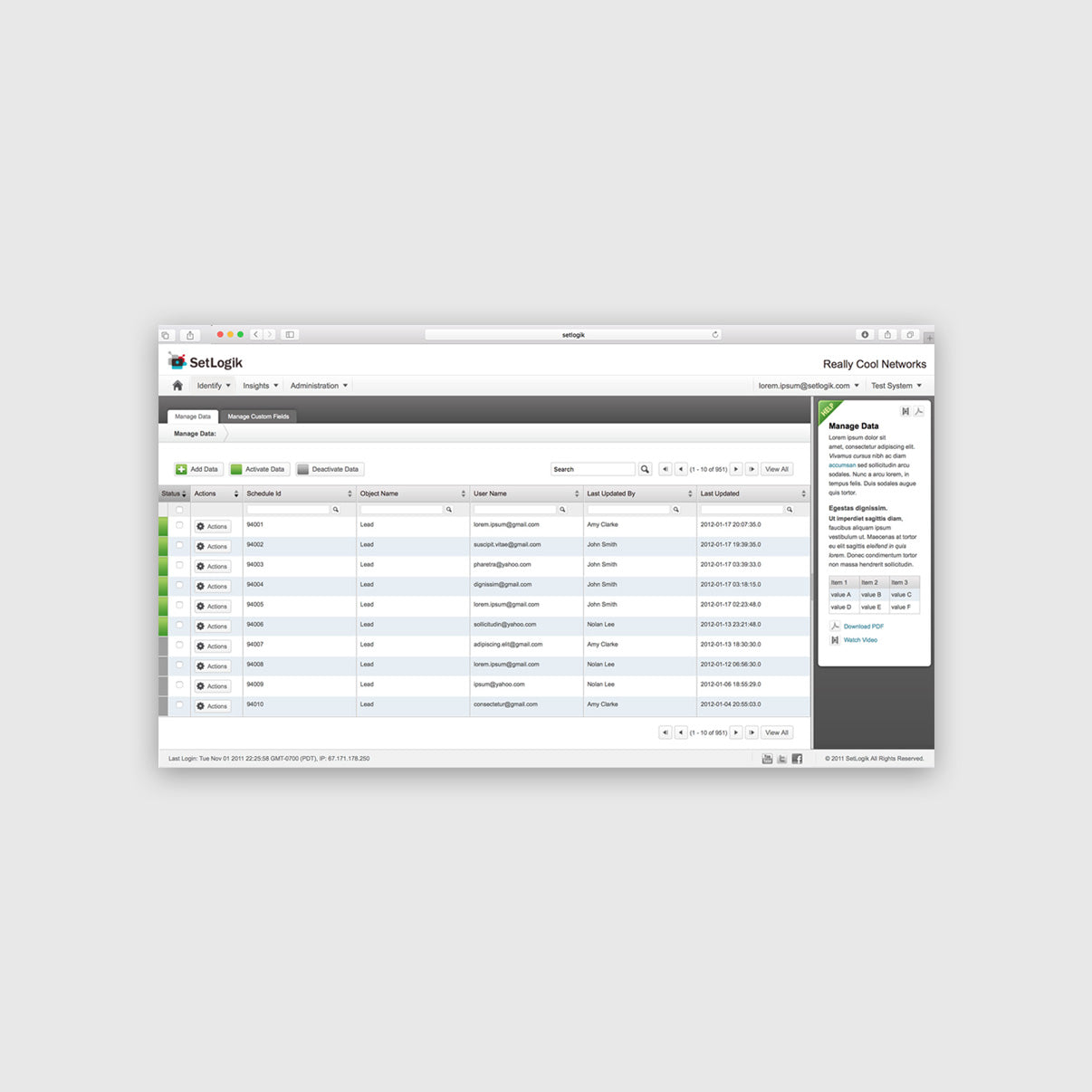 SetLogik Interface Design