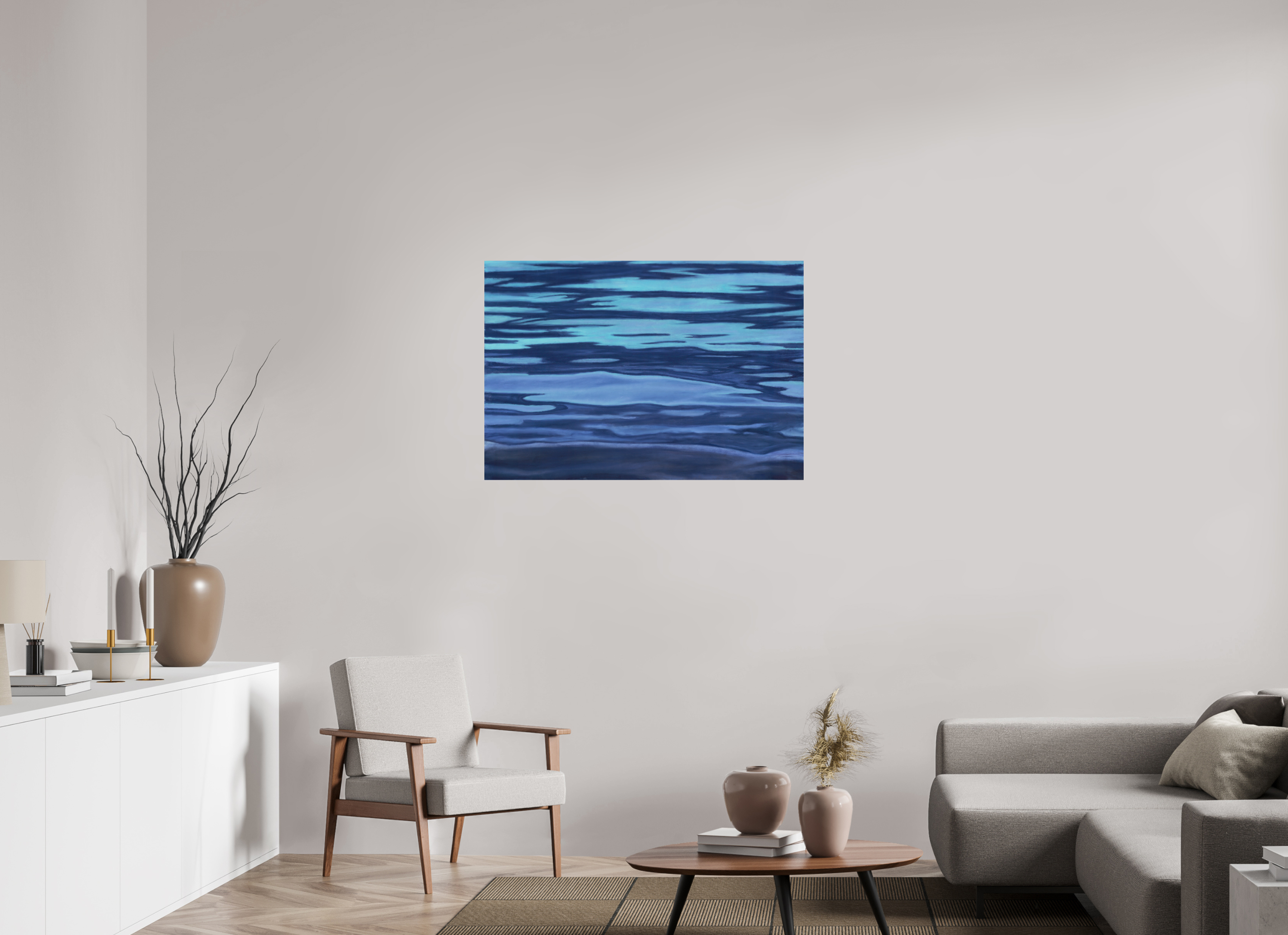 40.8 x 28″, Fine Art Print Calm Day at Otter Rock