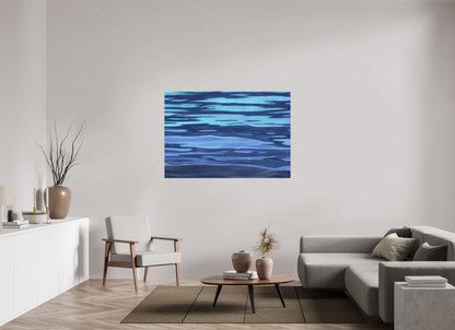 56.9 x 39″, Canvas Matte Calm Day at Otter Rock