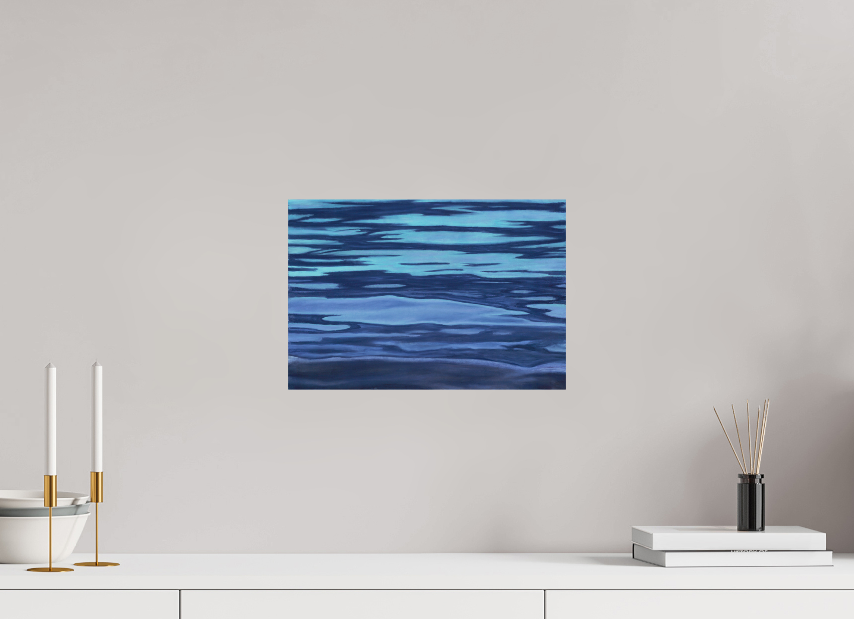 14.6 x 10″, Fine Art Print Calm Day at Otter Rock