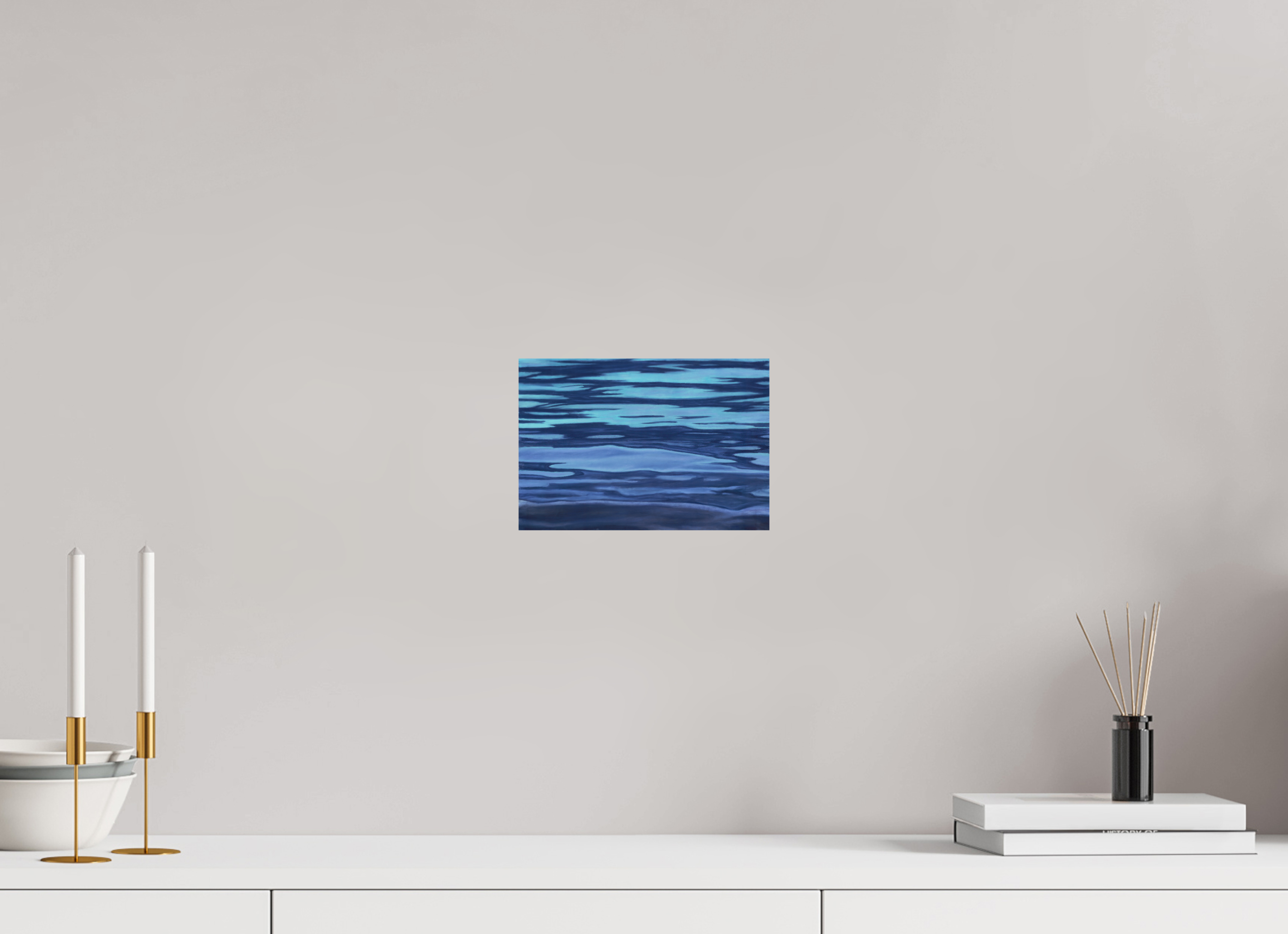 8.7 x 6″, Fine Art Print Calm Day at Otter Rock