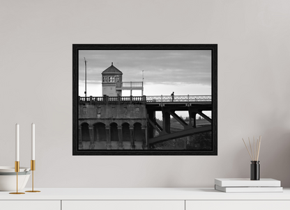 20 x 15″, Floater Frame A Quiet Morning Crossing