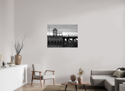 40 x 30″, Fine Art Print A Quiet Morning Crossing