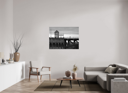 48 x 36″, Fine Art Print A Quiet Morning Crossing