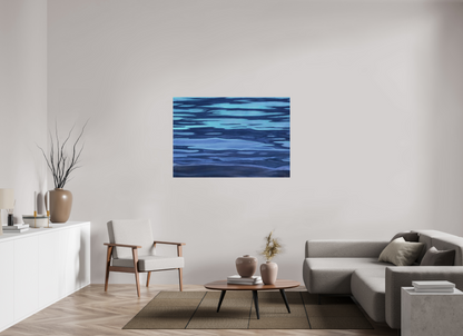 52.4 x 36″, Fine Art Print Calm Day at Otter Rock