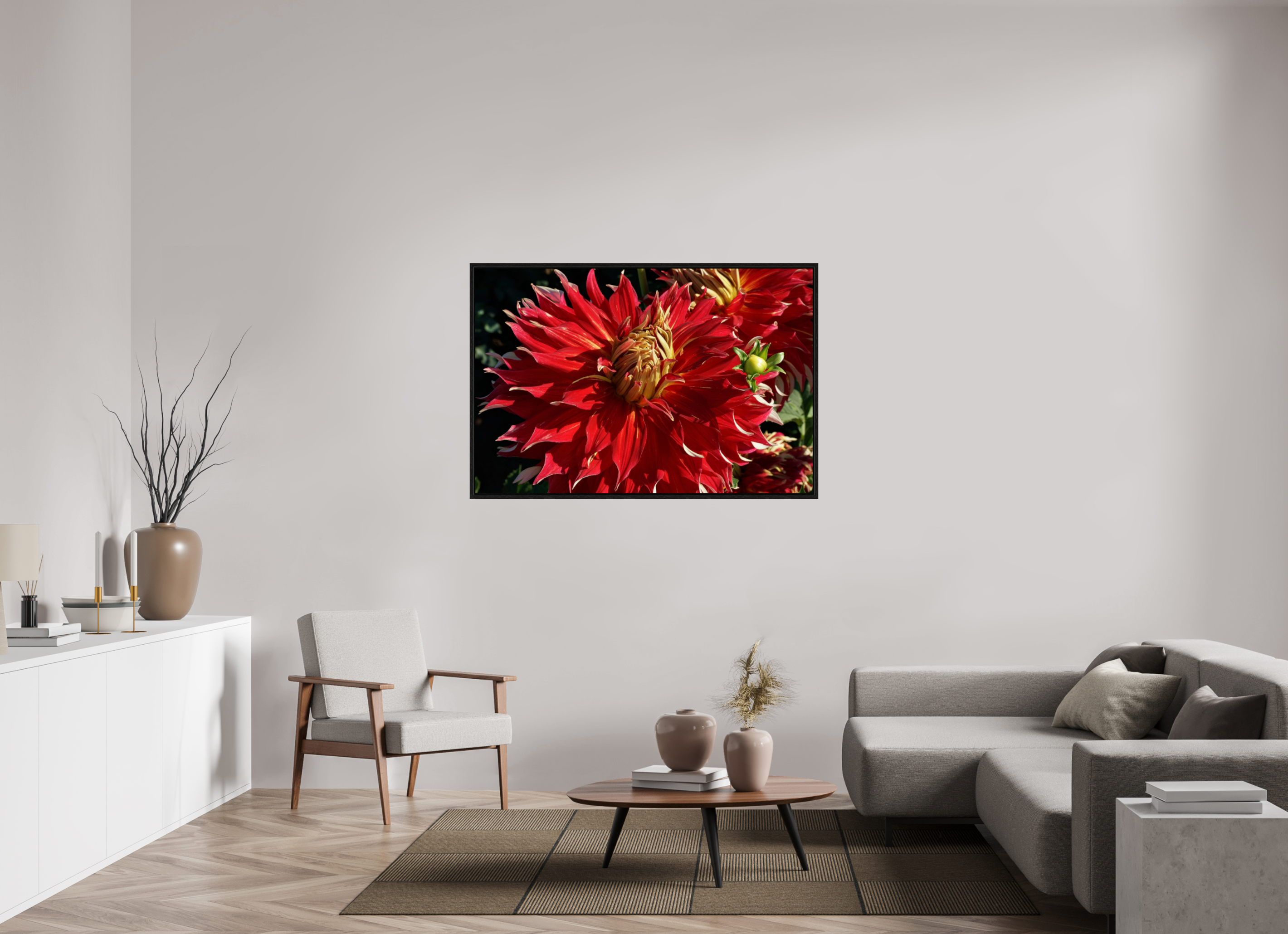 54 x 36″, Floater Frame Wild Radiance