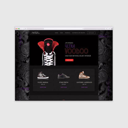 Jimi Hendrix Shoes — Design and Development